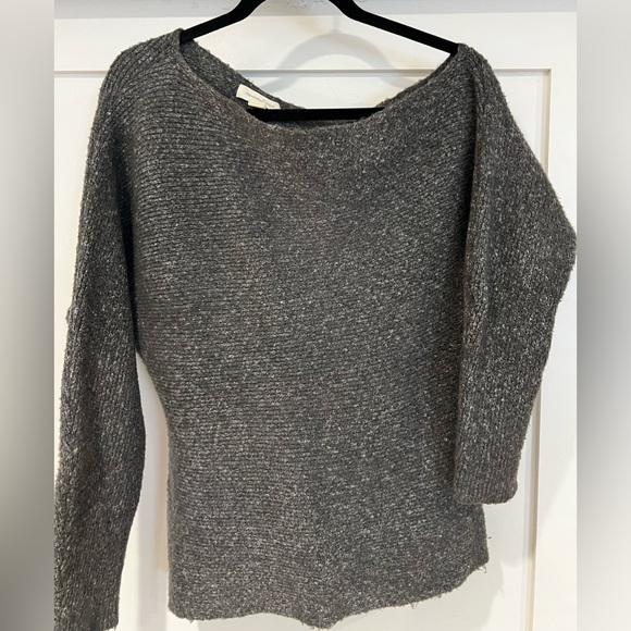 Women’s XS Treasure & Bond One-Shoulder Ribbed Sweater - Picture 1 of 3